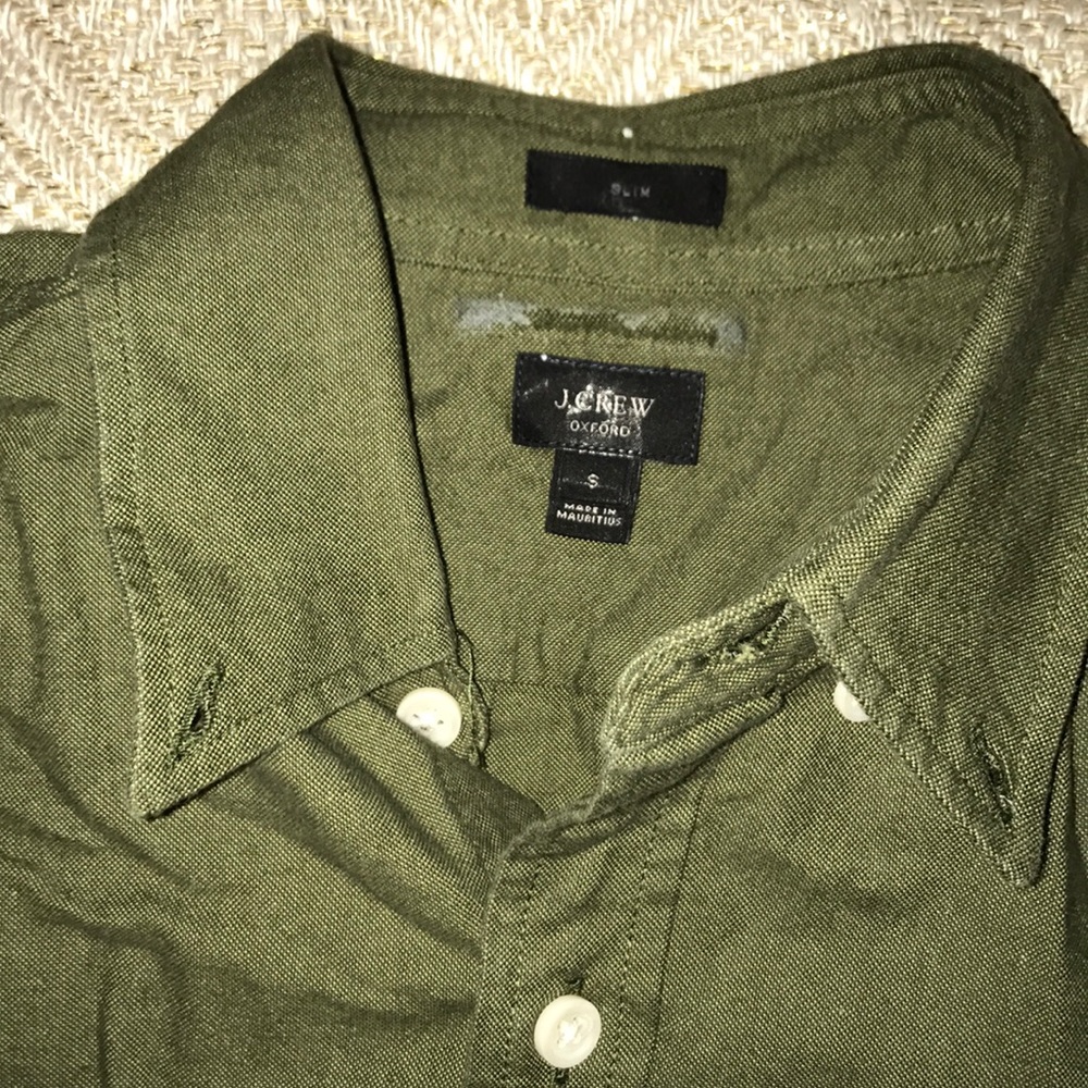 J. Crew Oxford buttondown sz S - Picture 2 of 3